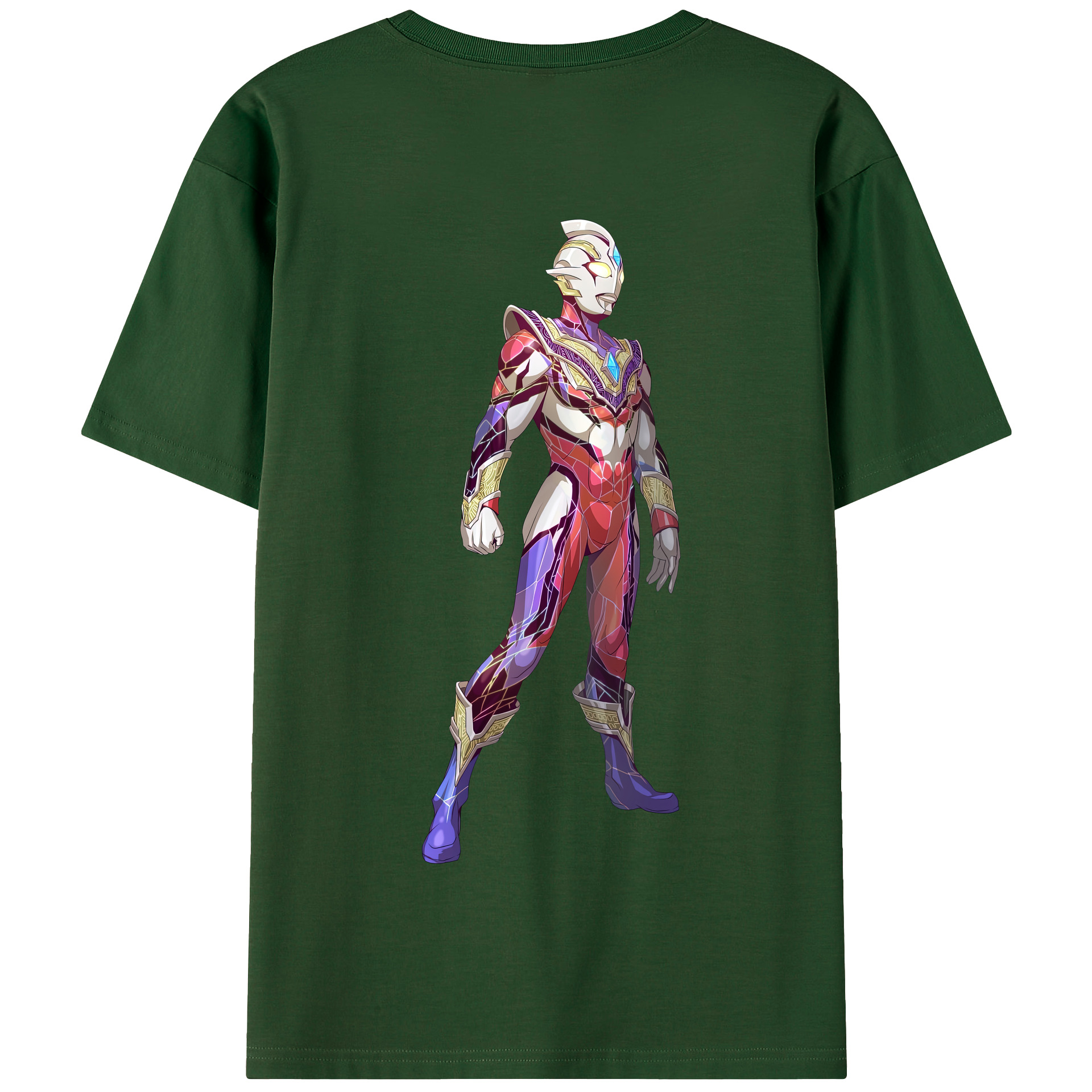 （画像用） ウルトラマン Ultraman 綿100％半袖Tシャツ（背面プリント）